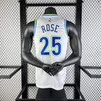 NBA 2024-25 Timberwolves Retro N.° 25 ROSE
