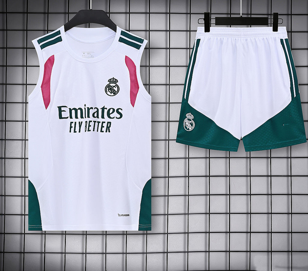 2026–27 Real Madrid Anzugweste in Weiß