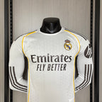 Camiseta de jugador visitante del Real Madrid 2025-26 de manga larga