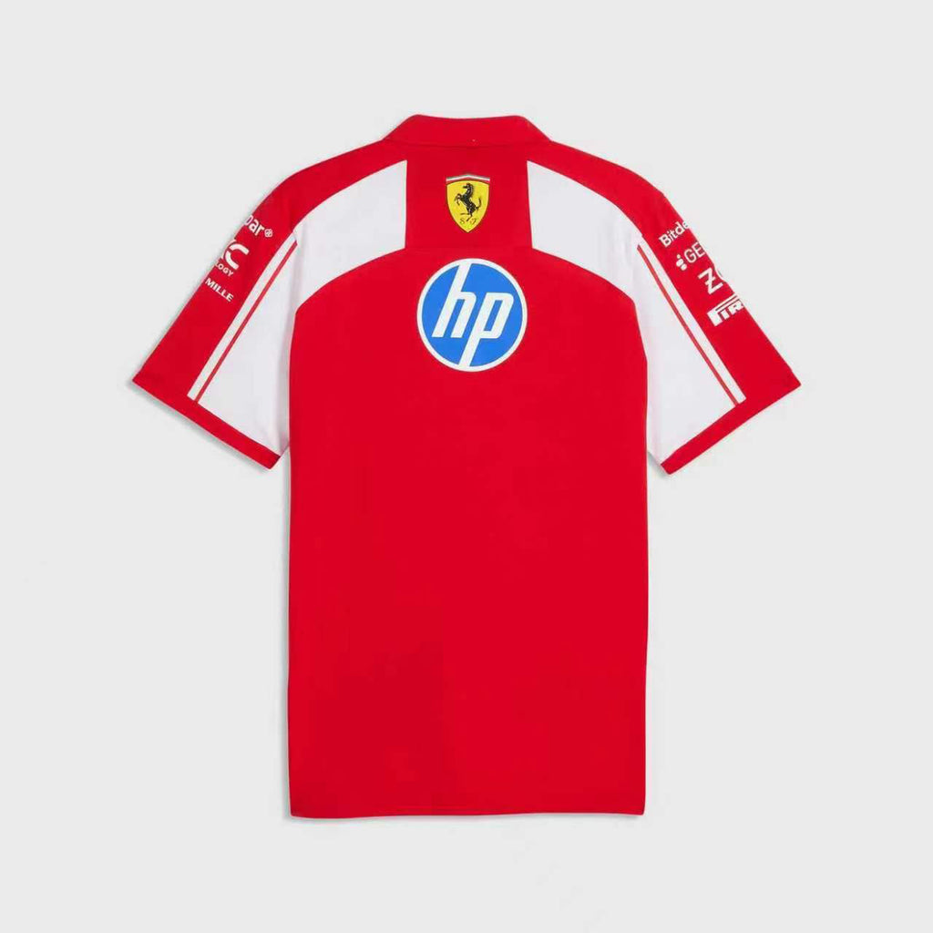 2026 F1 Ferrari Collared Shirt Formula One Racing Suit