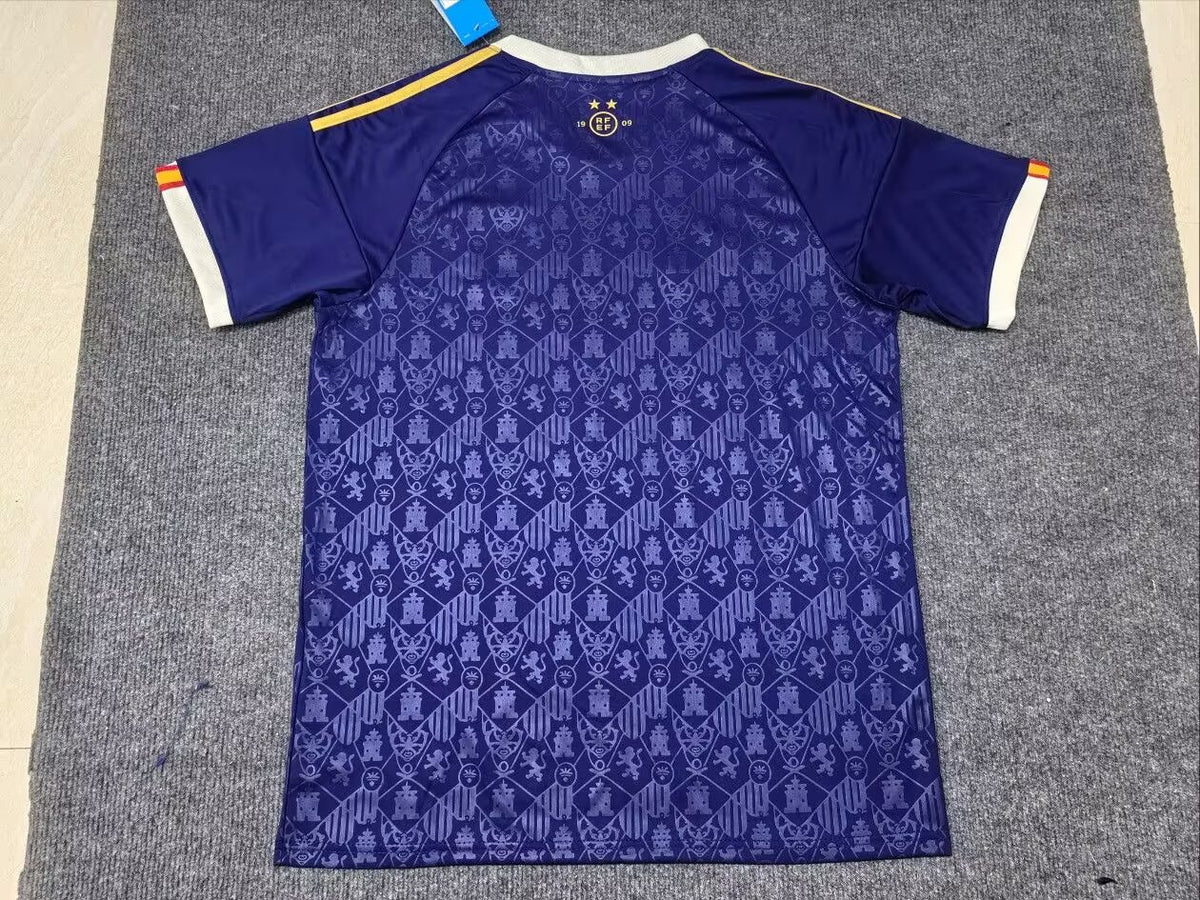 2026-27 Spain Two Stars Blue Special Fan Version