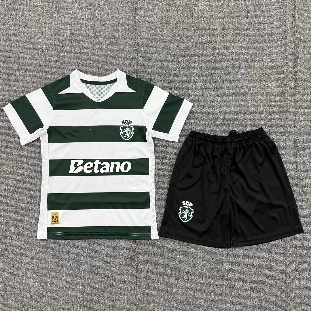 2026-27 Sporting Lisbon Home Kids