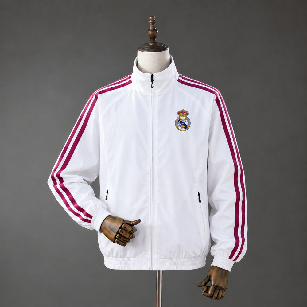 2026 Real Madrid White-Red Windprool
