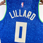 NBA 2024-25 Bucks City Edition Nr. 0 LILLARD