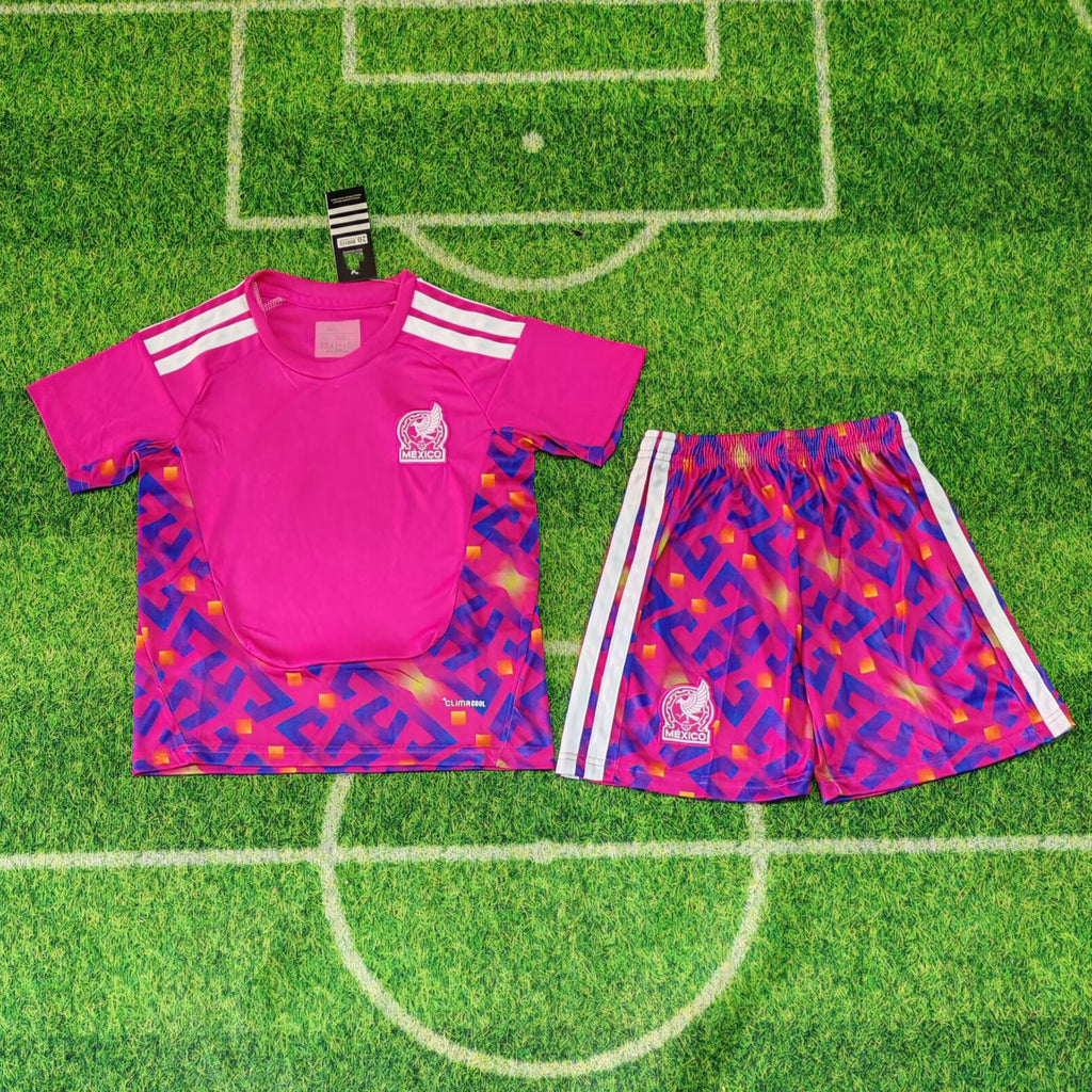 2026-27 Mexico Pink Goalkeeper Kids 16-28