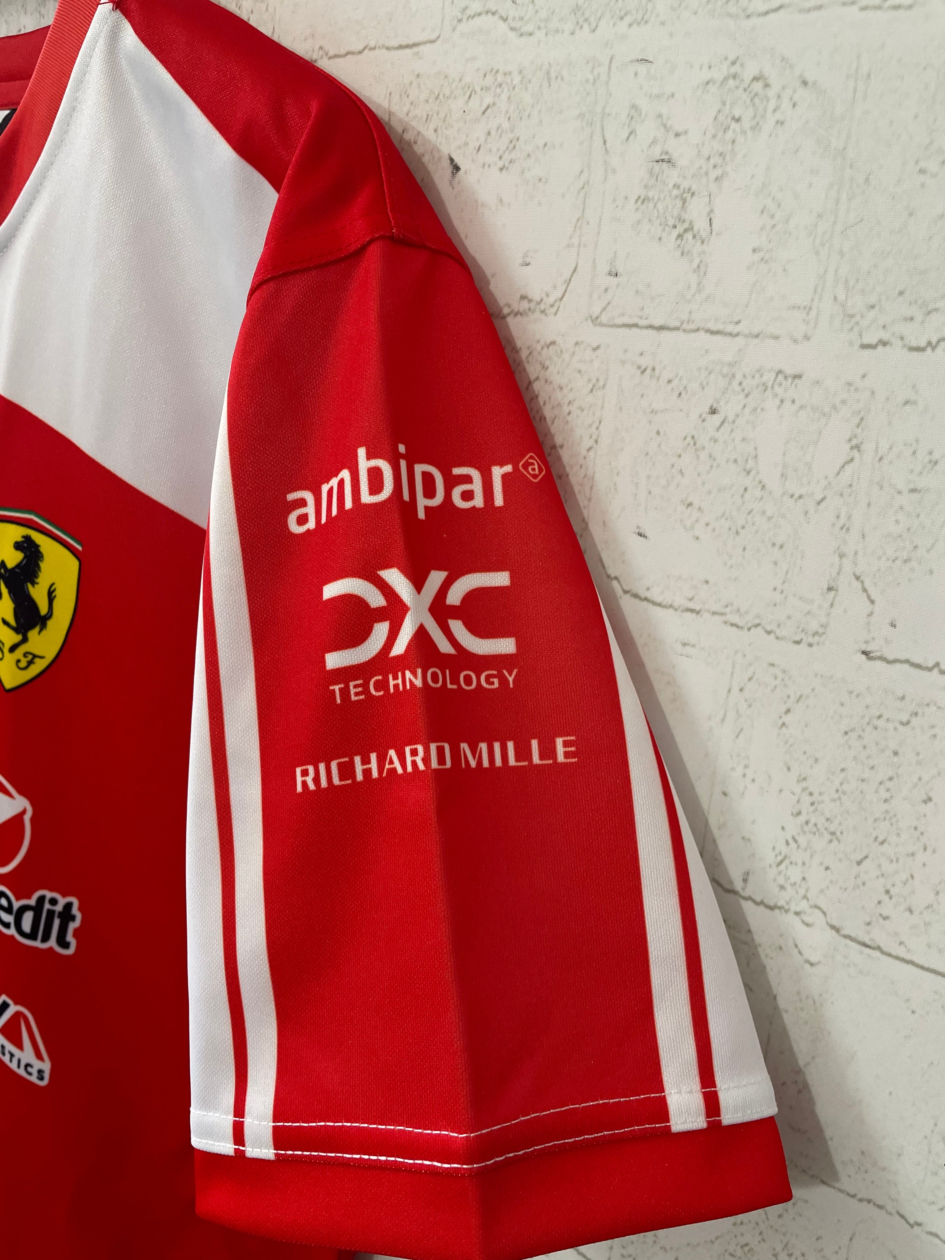 2026 F1 Ferrari Crew Neck Shirt Formula One Racing Suit
