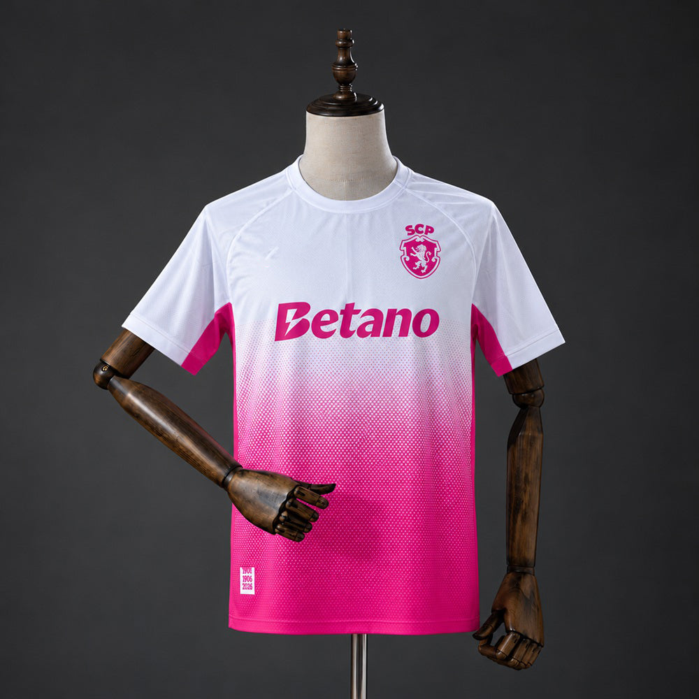 2026-27 Sporting Lisbon Pink Special Fan Version