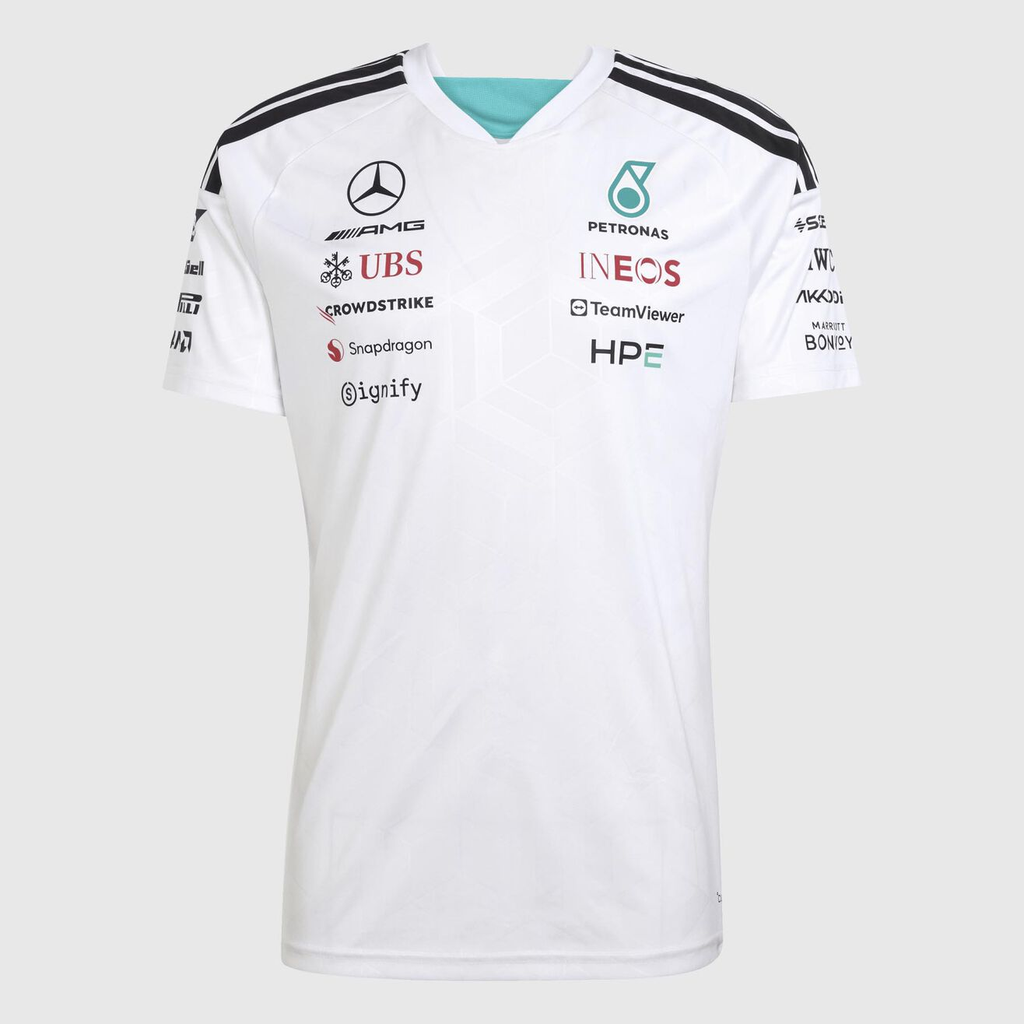 2026 F1 Mercedes White Formula One Racing Suit