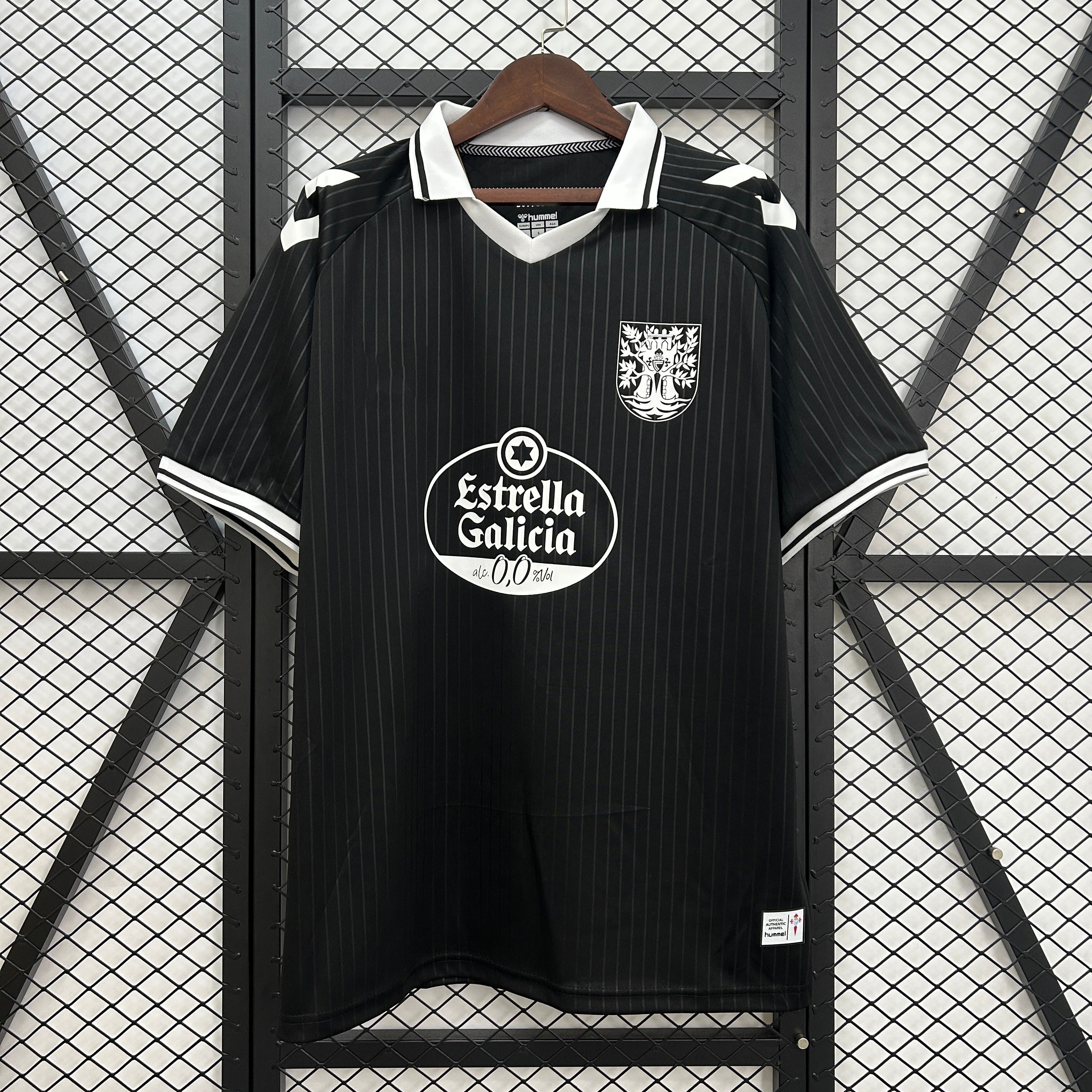 Celta Vigo 100-jähriges Jubiläum 2025-26 Schwarze Fan-Version