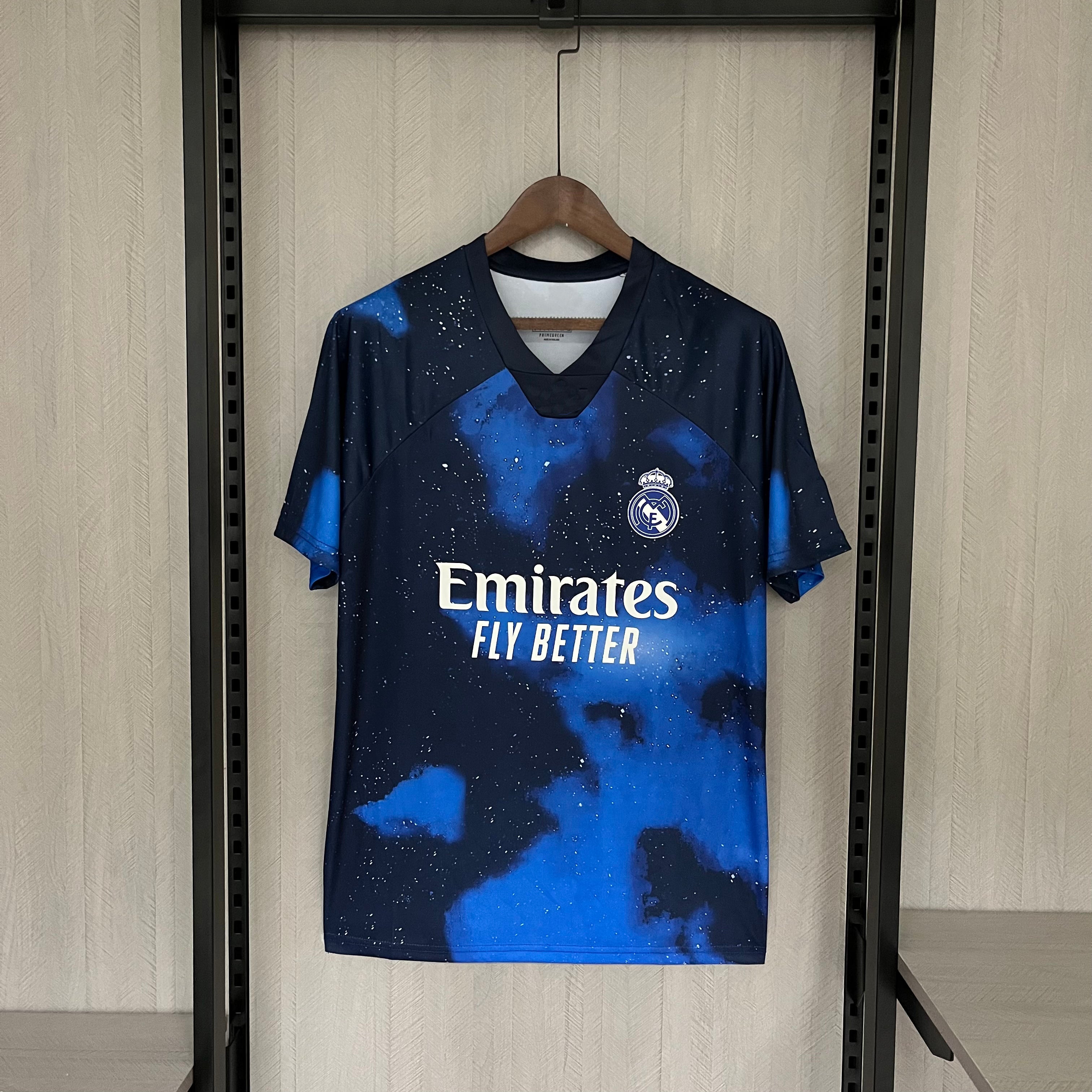 2018-19 Real Madrid EA Joint Edition Blue Retro Retro