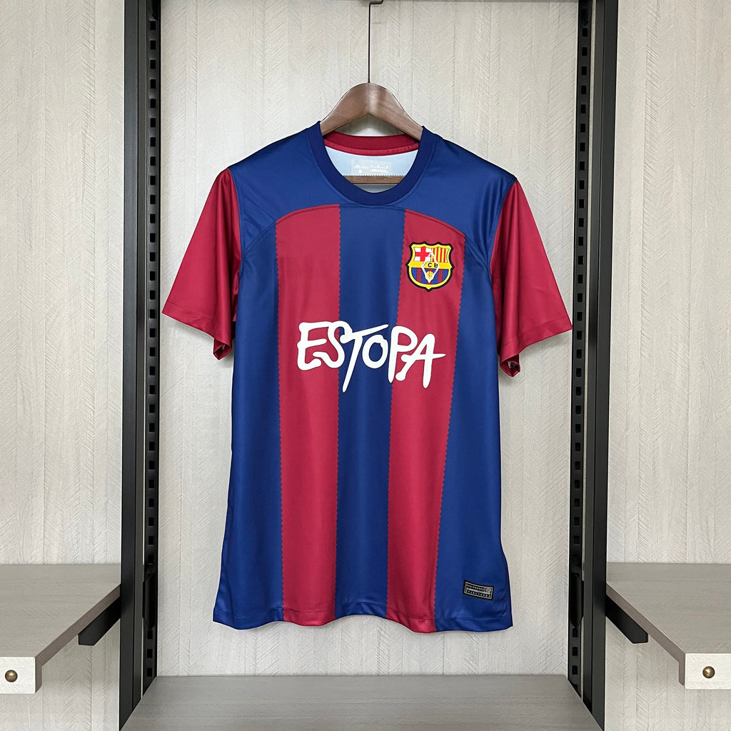 2023-24 Barcelona home English version