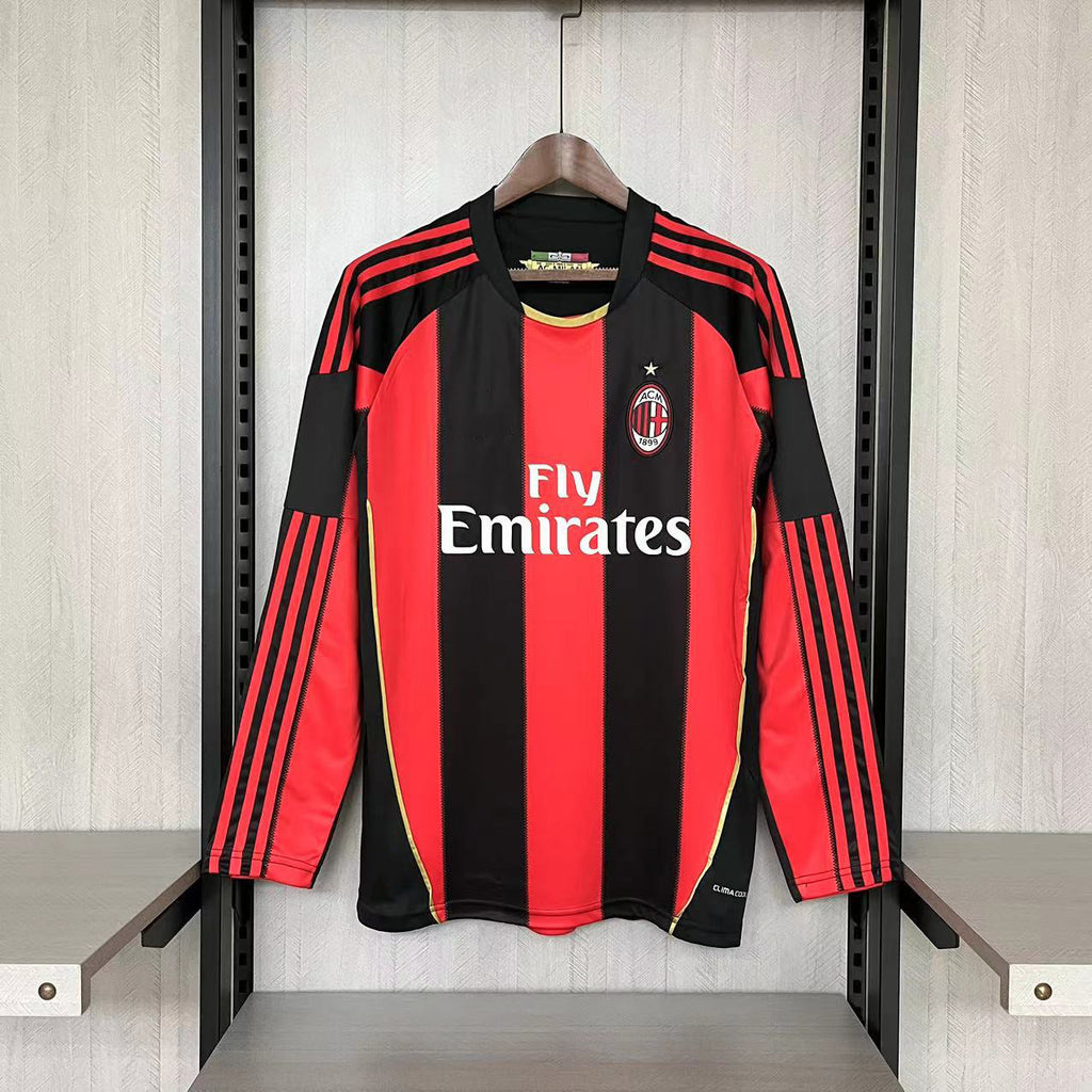 2010-11 AC Milan home long sleeve