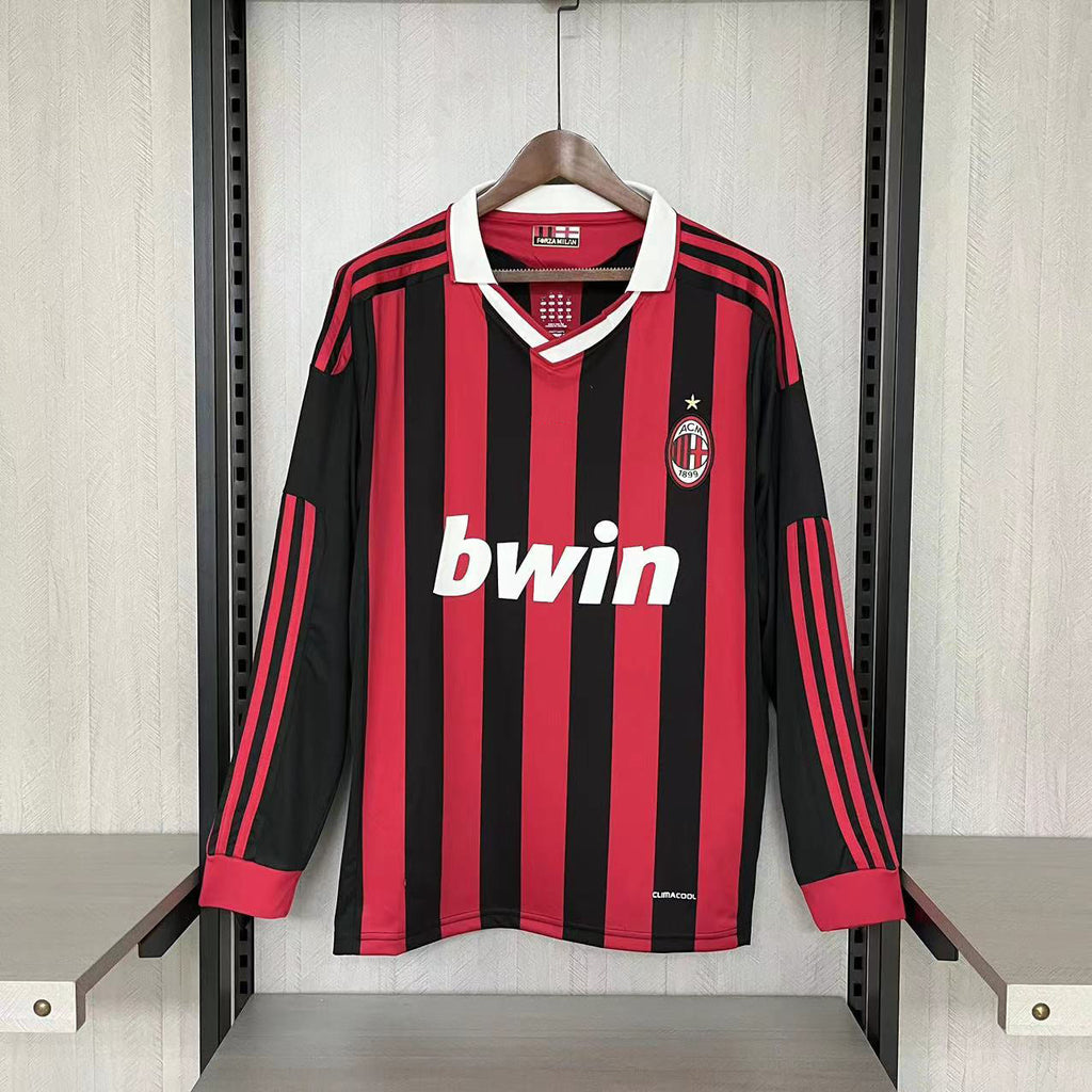 2009-10 AC Milan home long sleeve