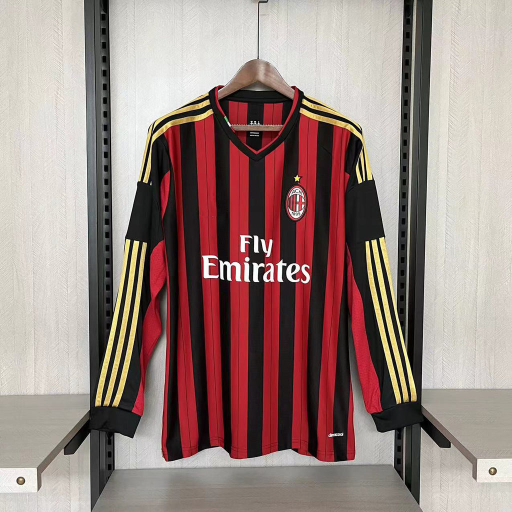 2013-14 AC milan home long sleeve