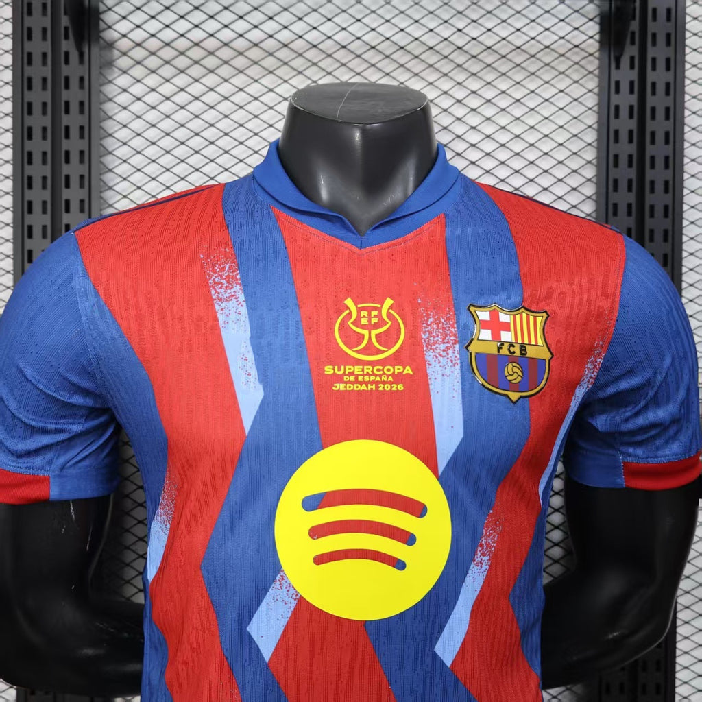 2025-26 Barcelona Third Away SUPERCOPA Player Version