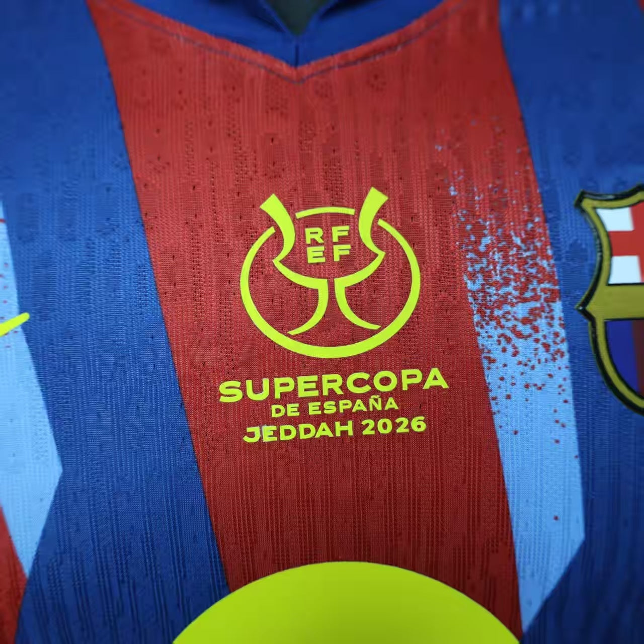 2025-26 Barcelona Third Away SUPERCOPA Player Version