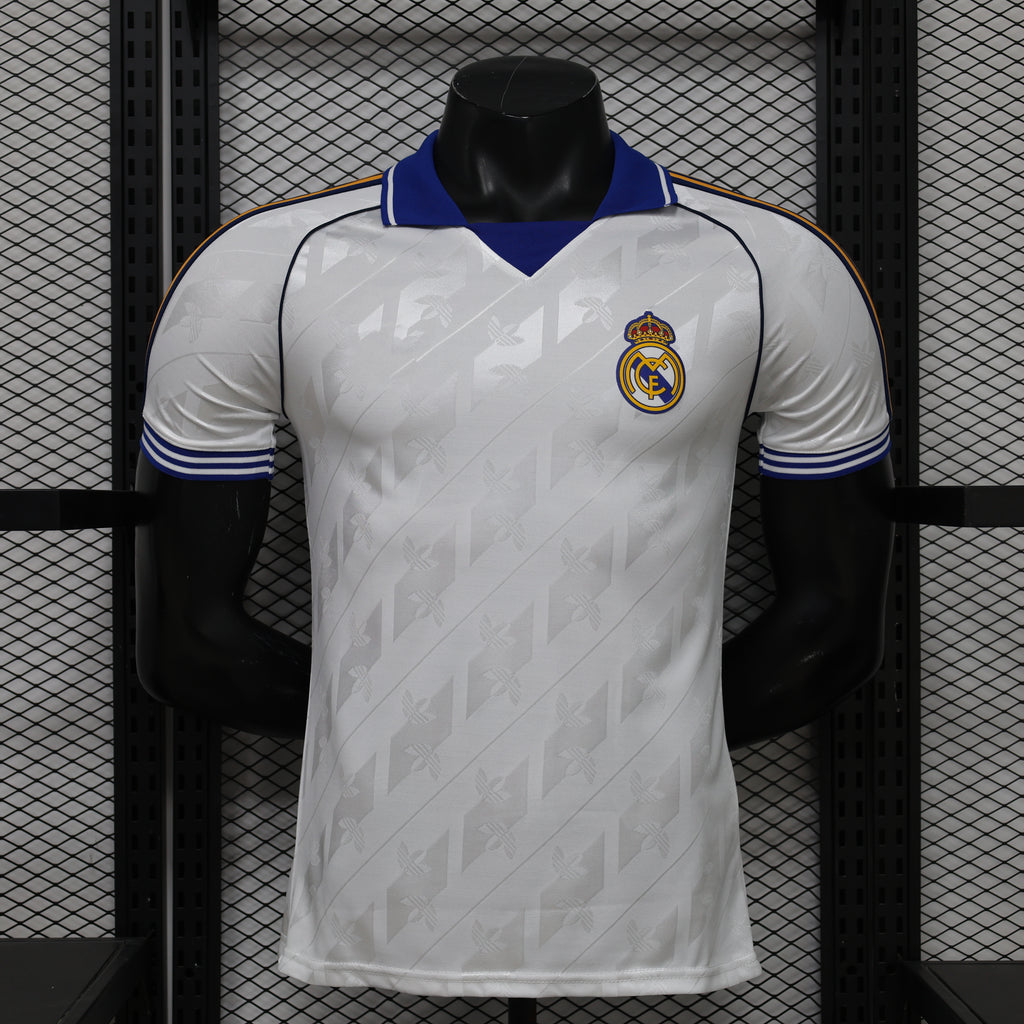 2026-27 Real Madrid White POLO Player Version