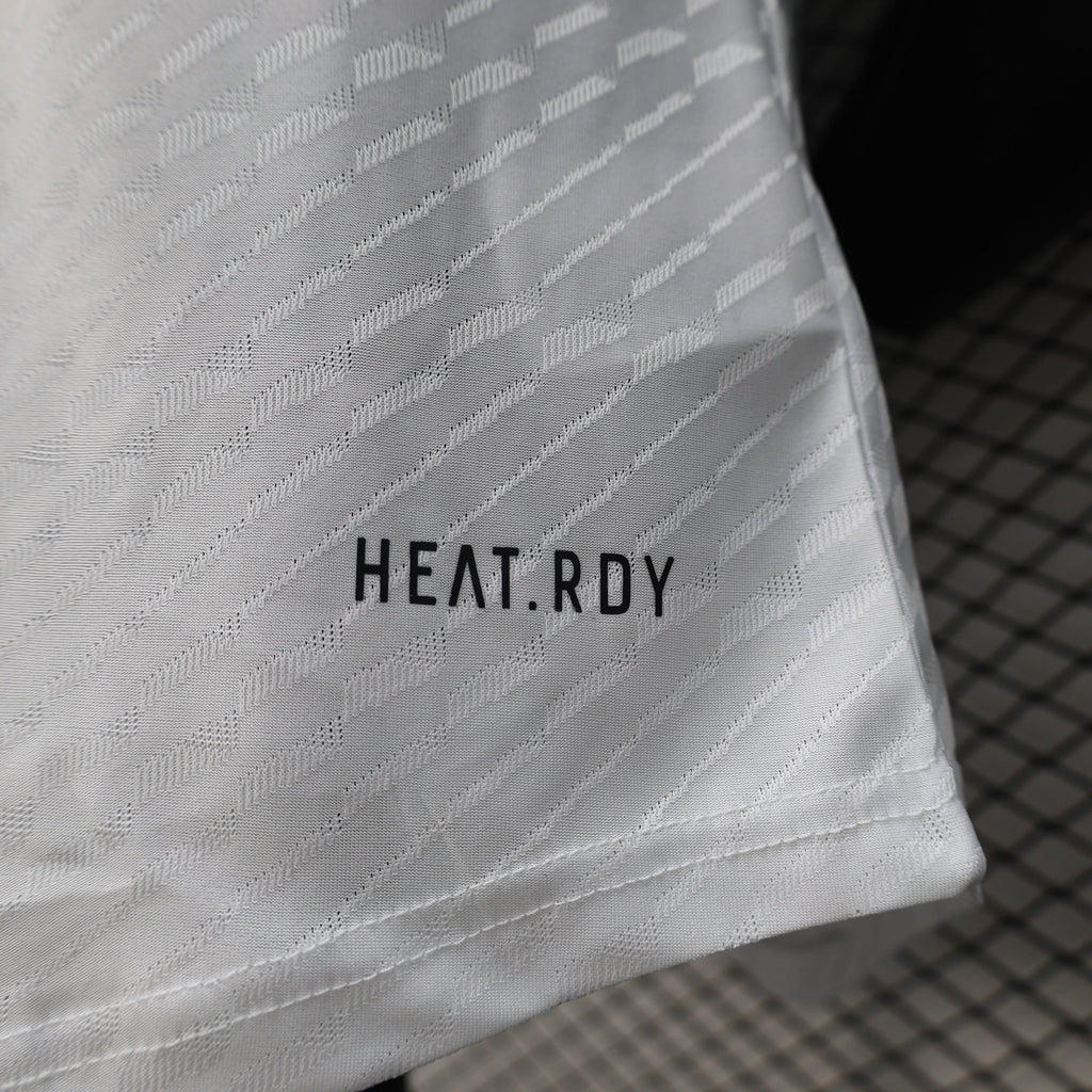 2024-25 Real Madrid Y3 White Rose Player Size