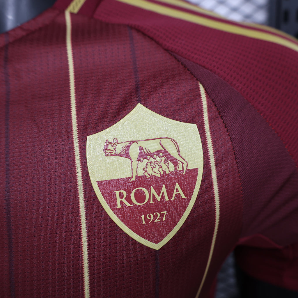 2024-25 Roma Home Player Round Neck
