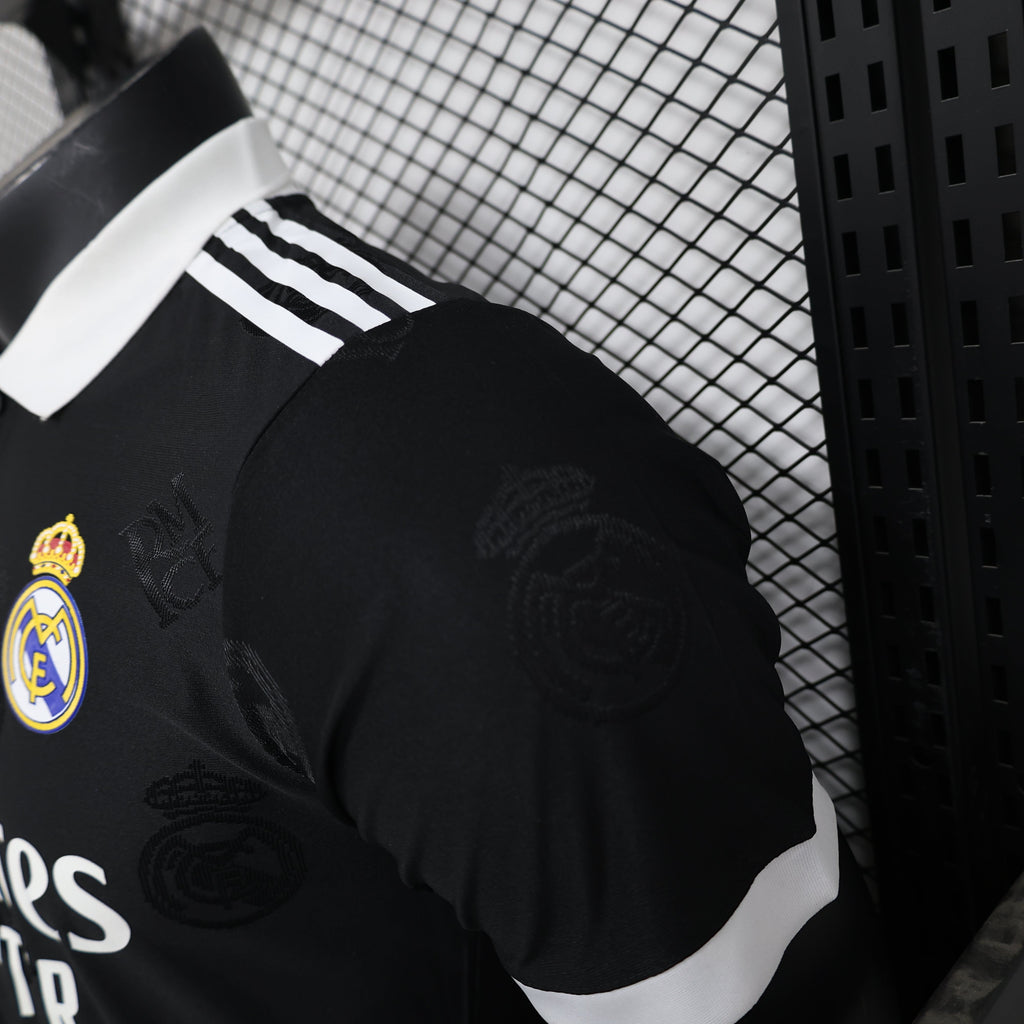2025-26 Real Madrid Special Polo Black Player