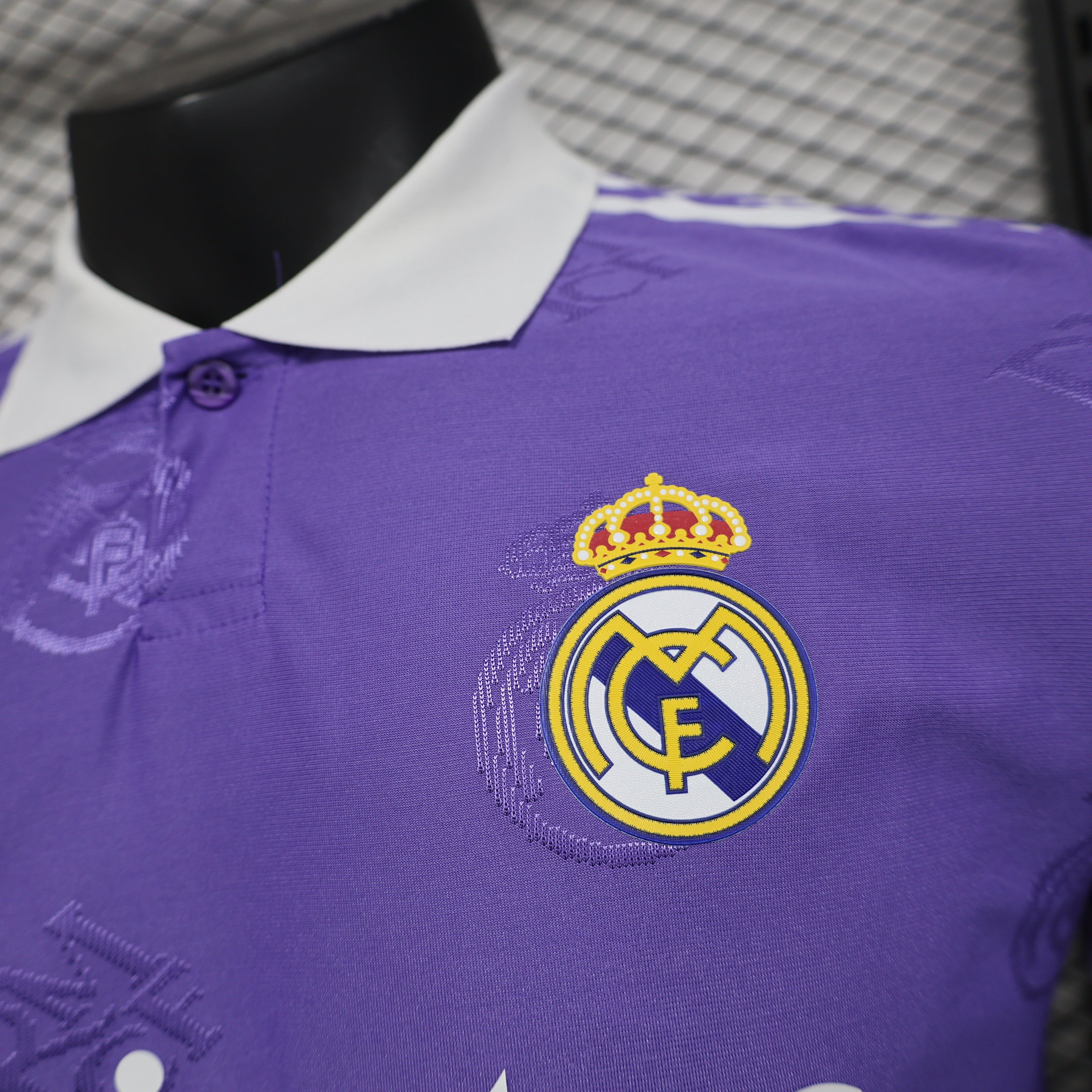 2025-26 Real Madrid Special Polo Purple Player