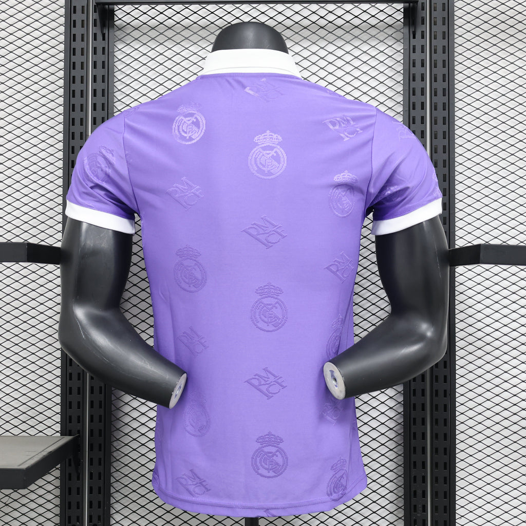 2025-26 Real Madrid Special Polo Purple Player