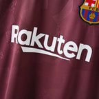 2017-18 Barcelona Zweites Auswärtstrikot Retro