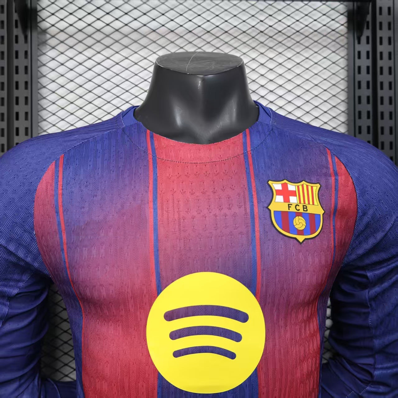 2025-26 Barcelona Home Player Version Long sleeves