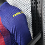 2025-26 Barcelona Home Player Version Long sleeves
