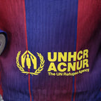2025-26 Barcelona Home Player Version Long sleeves