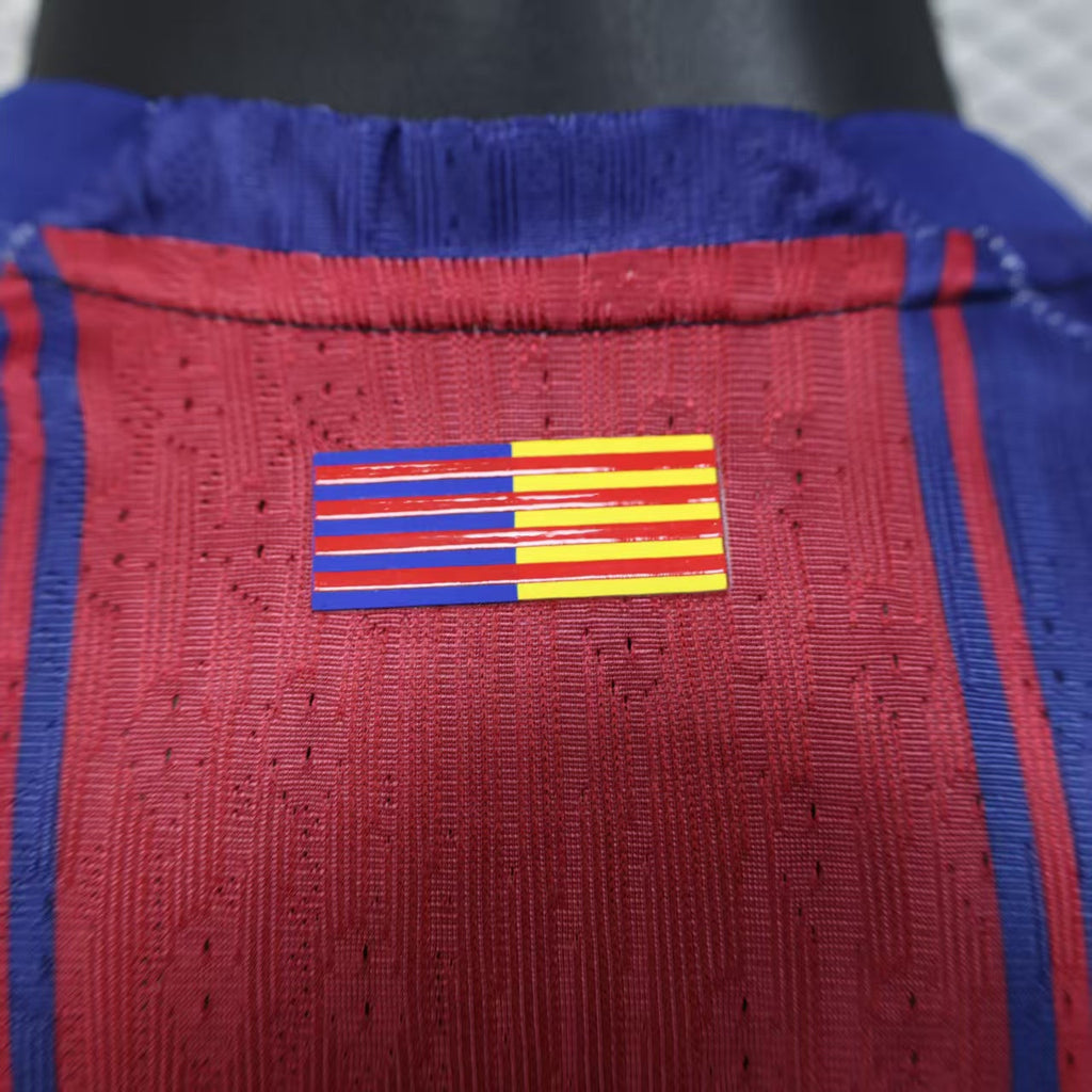 2025-26 Barcelona Home long sleeved