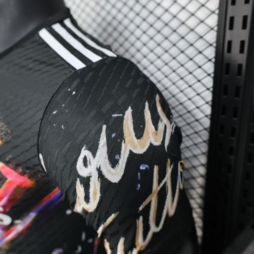 2025-26 Real Madrid L-V Black Player Size