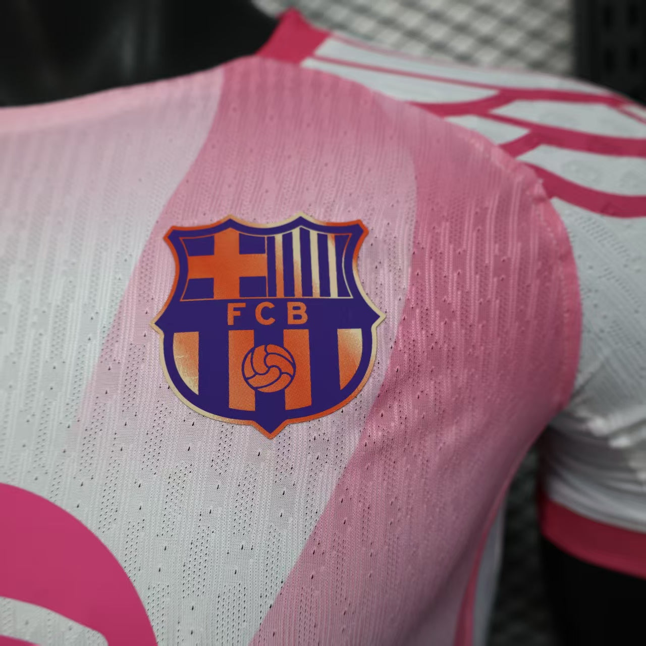 2025-26 Barcelona Special Pink-White Player