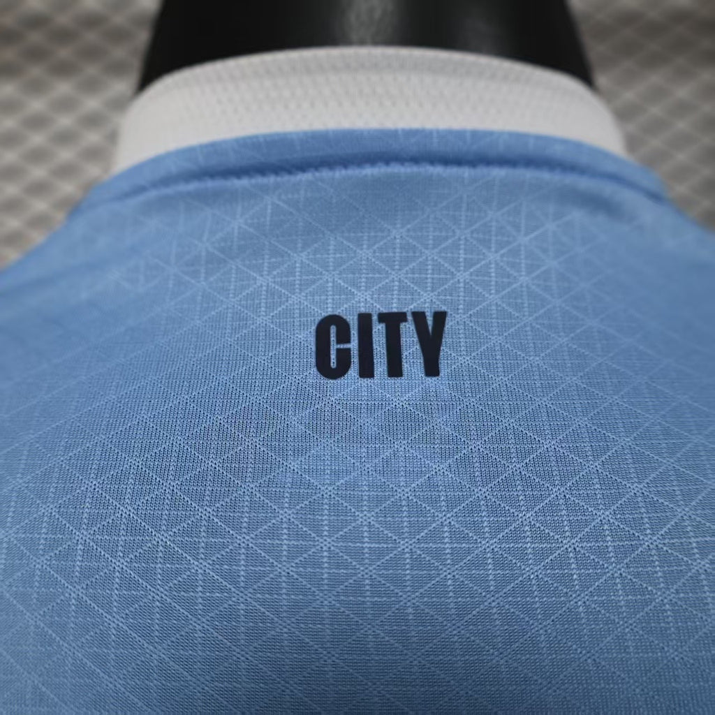 2025-26 Manchester City Home Player Version Long sleeves