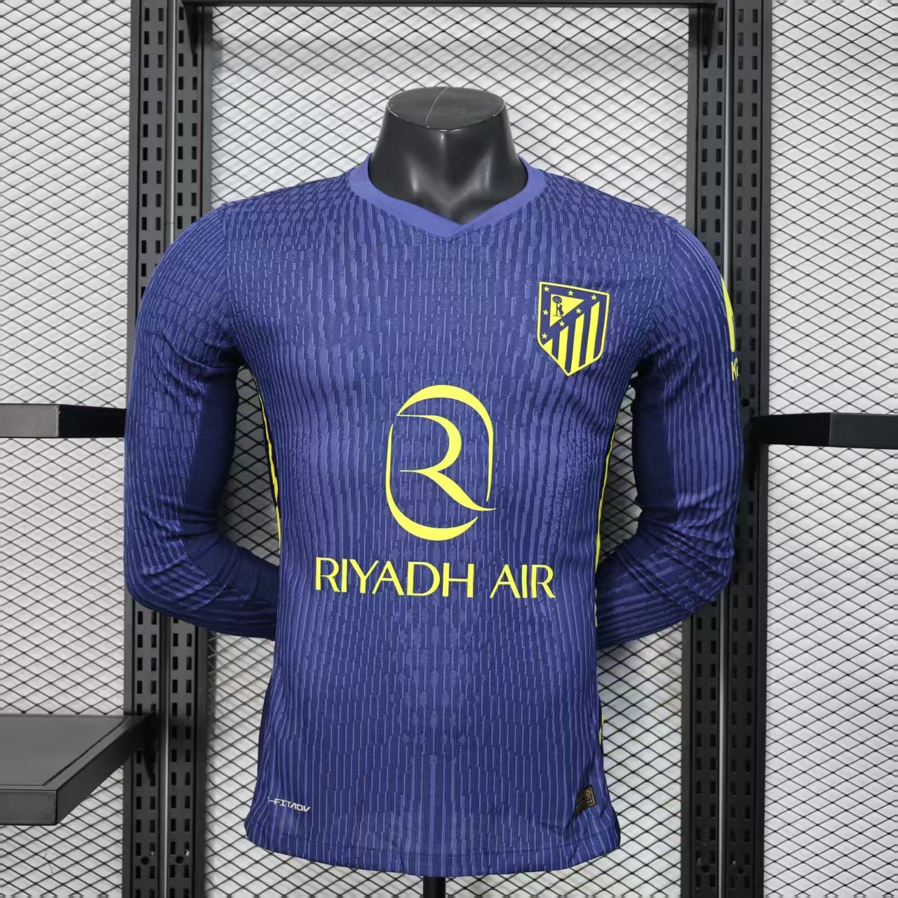 2025-26 Atletico Madrid Away Player Version Long sleeves