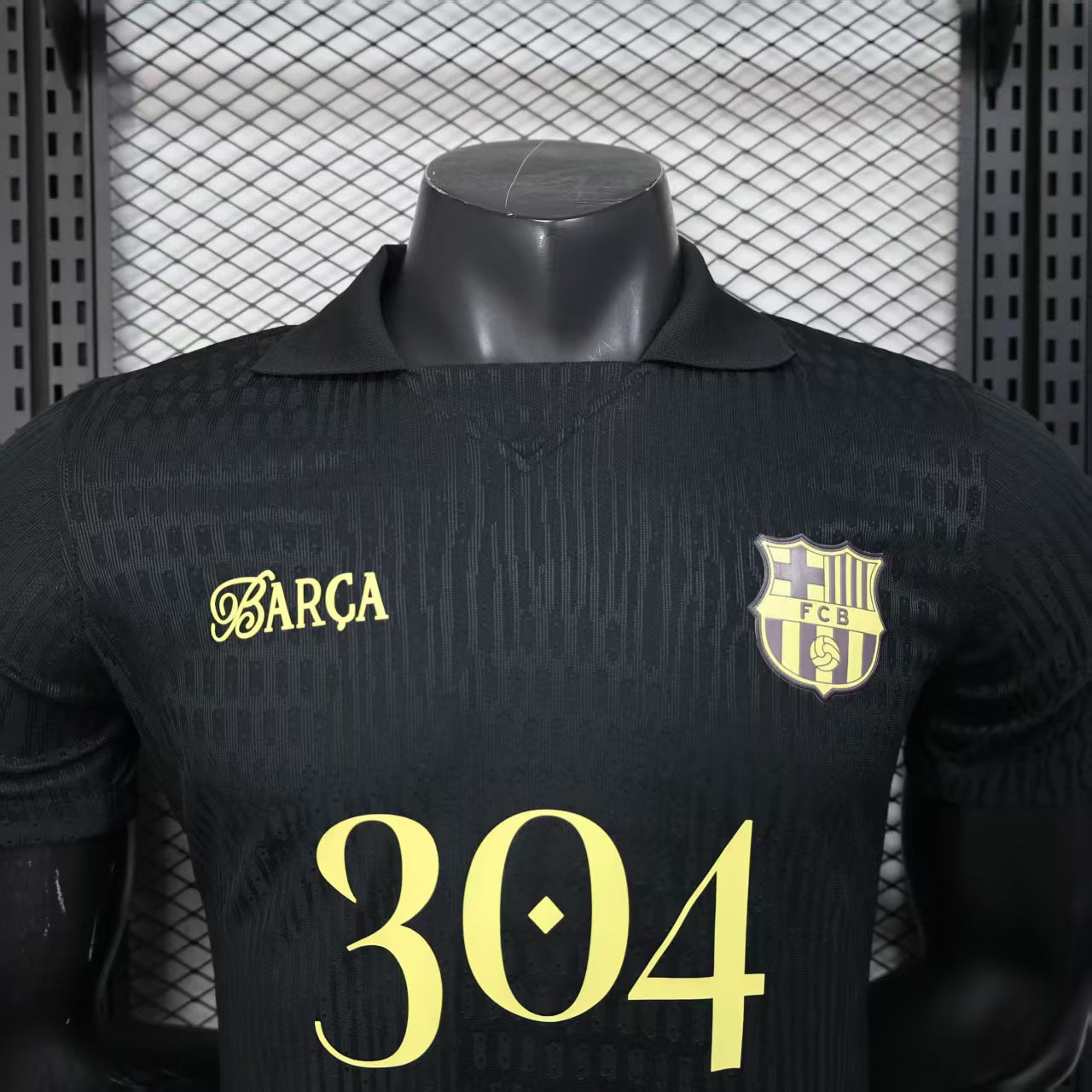2025-26 Barcelona 304 Blcak Player