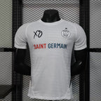 2025-26 Paris Champions XO exklusiver Sponsor Weiße Spielerversion