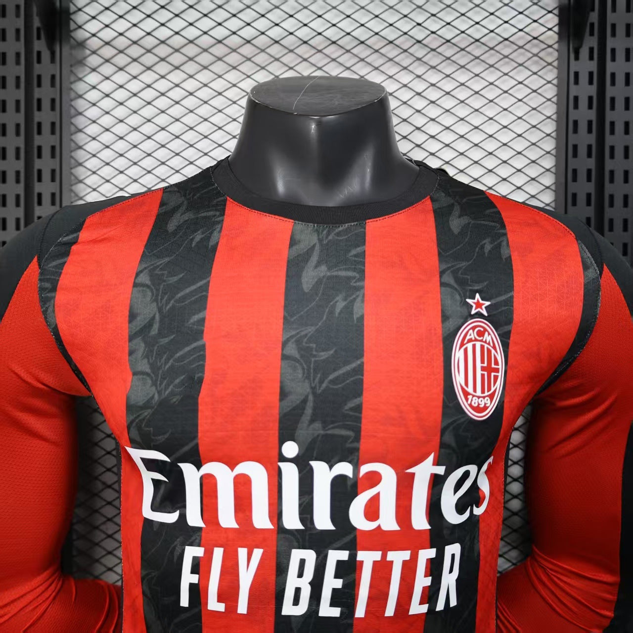 2025-26 AC Milan Home Player Version Long sleeves
