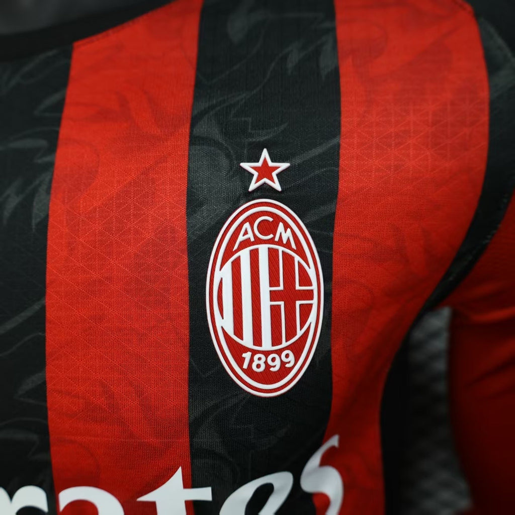 2025-26 AC Milan Home Player Version Long sleeves