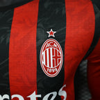 2025-26 AC Milan Home Player Version Long sleeves