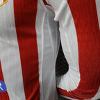 2025-26 Atletico Madrid Home Player Version Long sleeves
