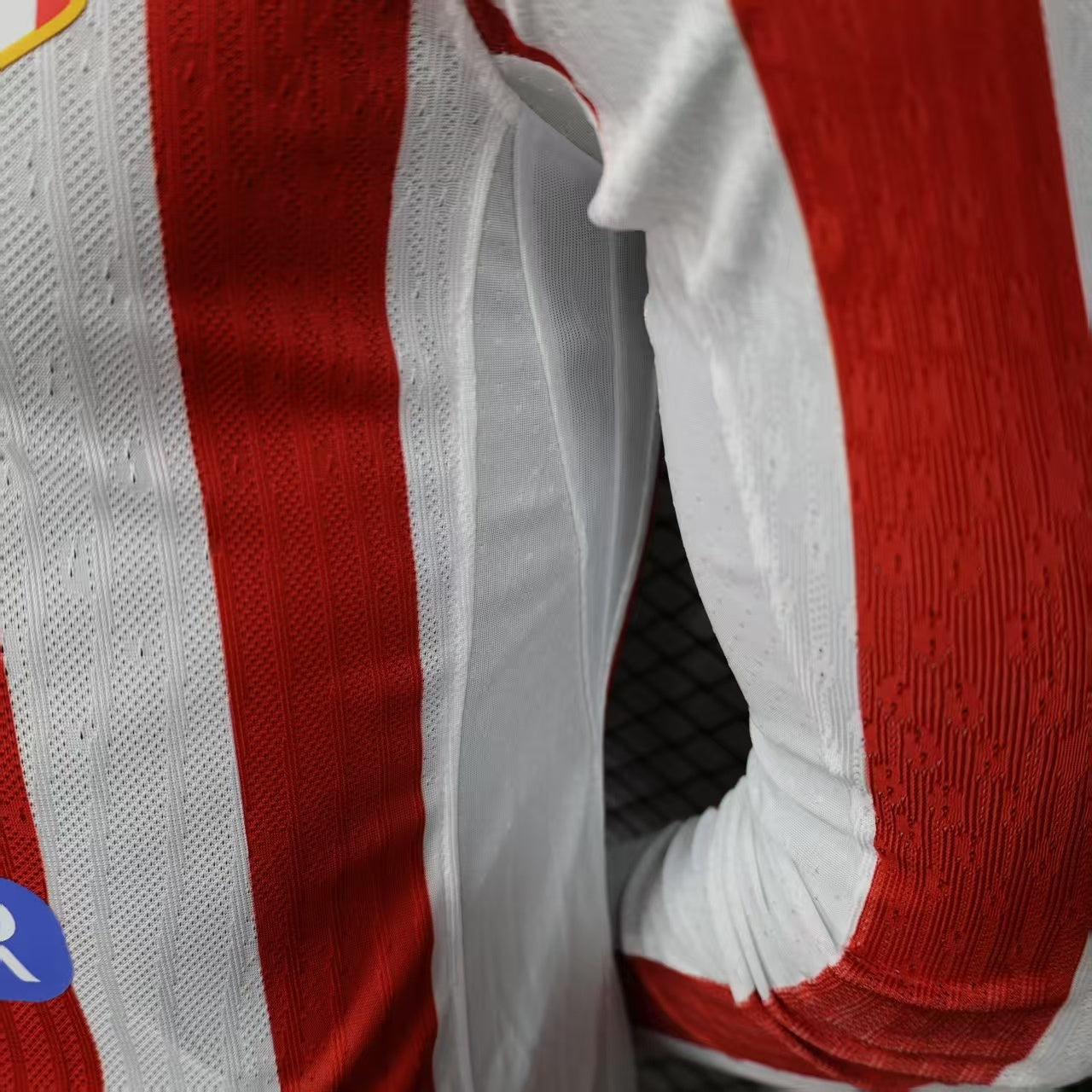 2025-26 Atletico Madrid Home Player Version Long sleeves
