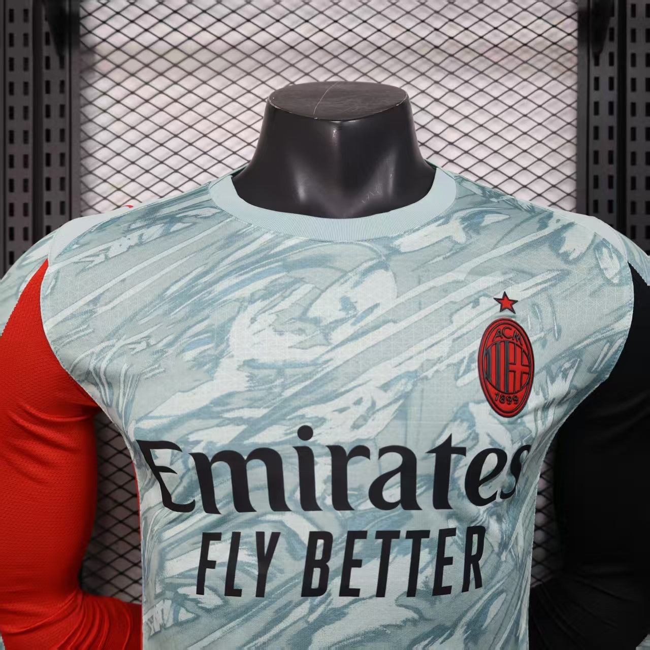 2025-26 AC Milan Second Away Player Version Long sleeves