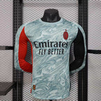 2025-26 AC Milan Second Away Player Version Long sleeves