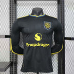 2025-26 Manchester City Second Away Player Version Long sleeves