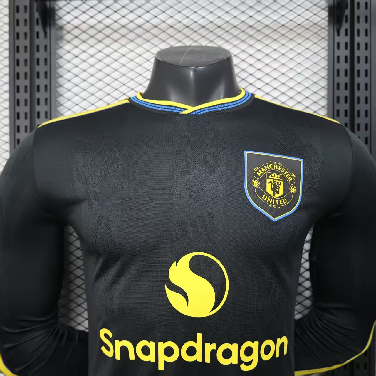 2025-26 Manchester City Segunda Equipación de Jugador Manga Larga