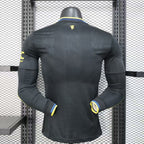 2025-26 Manchester City Second Away Player Version Long sleeves