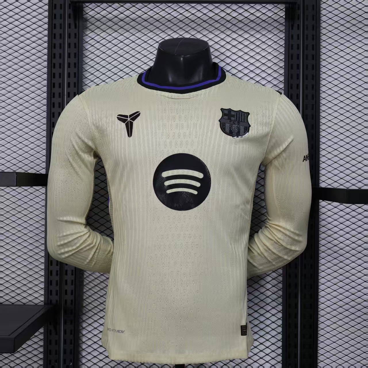 2025-26 Barcelona Away Player Version Long sleeves