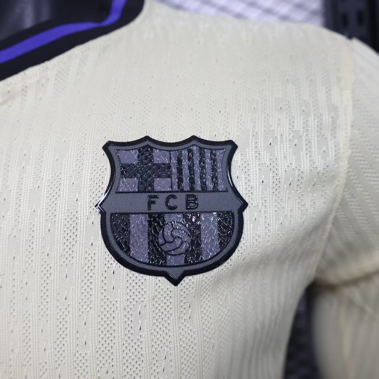 2025-26 Barcelona Away Player Version Long sleeves