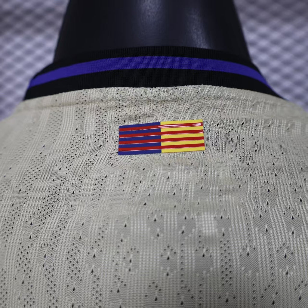 2025-26 Barcelona Away Player Version Long sleeves
